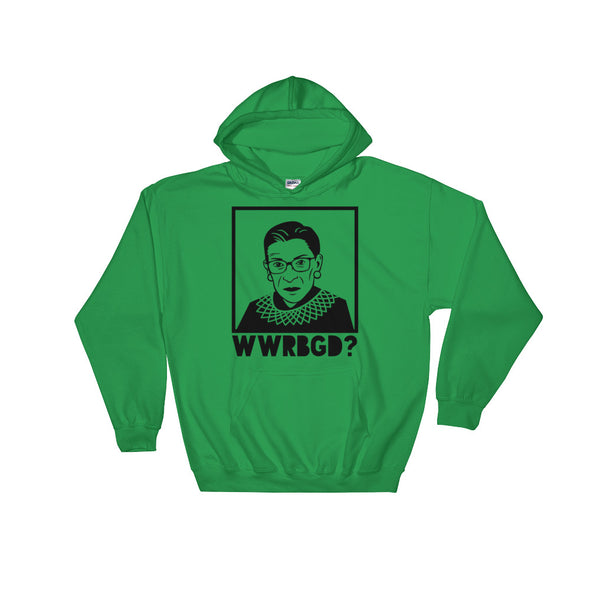 WWRBGD? Ruth Bader Ginsburg Hooded Sweatshirt