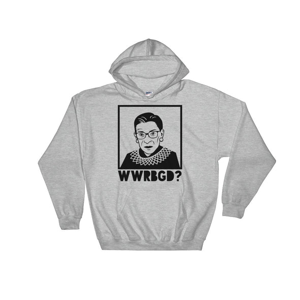 WWRBGD? Ruth Bader Ginsburg Hooded Sweatshirt
