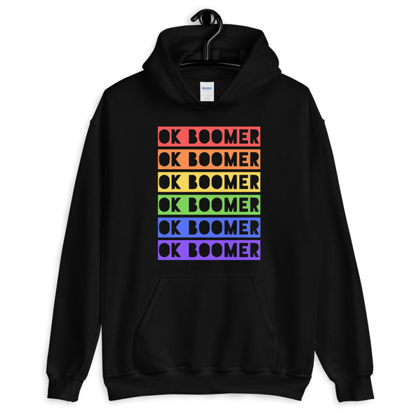 OK Boomer Rainbow Hoodie Unisex