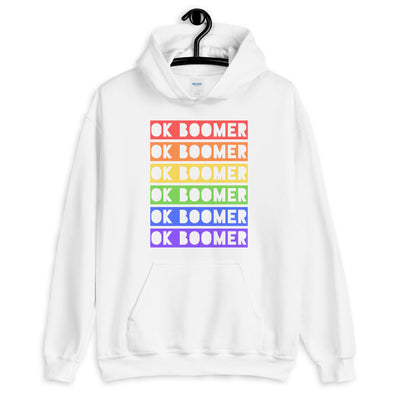 OK Boomer Rainbow Hoodie Unisex