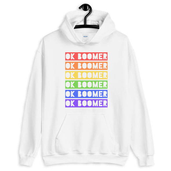 OK Boomer Rainbow Hoodie Unisex