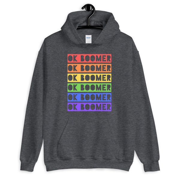 OK Boomer Rainbow Hoodie Unisex