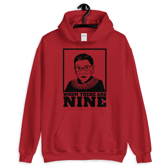 Ruth Bader Ginsburg 'When There Are Nine' Hoodie