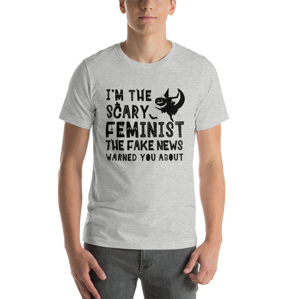 I'm the Scary Feminist the Fake News Warned You About Halloween T-Shirt
