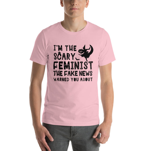 I'm the Scary Feminist the Fake News Warned You About Halloween T-Shirt