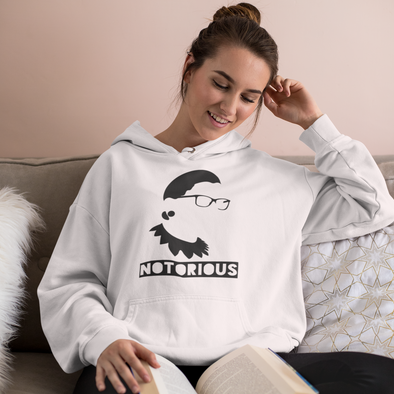 notorious rbg hoodie ruth bader ginsburg feminist hooded sweatshirt