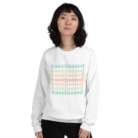 Vaccinated Sweatshirt Unisex