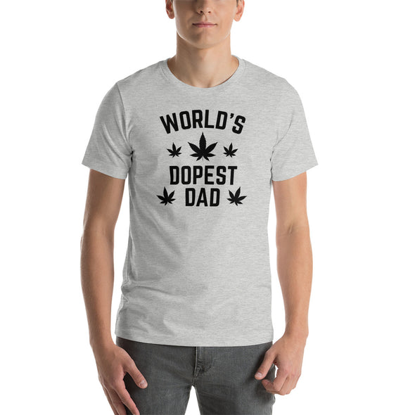 World's Dopest Dad Father's Day Shirt for Stoner Dads