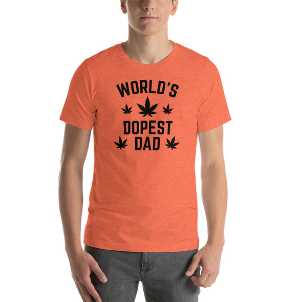 World's Dopest Dad Father's Day Shirt for Stoner Dads