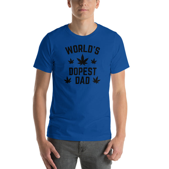 World's Dopest Dad Father's Day Shirt for Stoner Dads