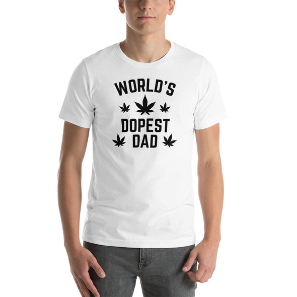 World's Dopest Dad Father's Day Shirt for Stoner Dads