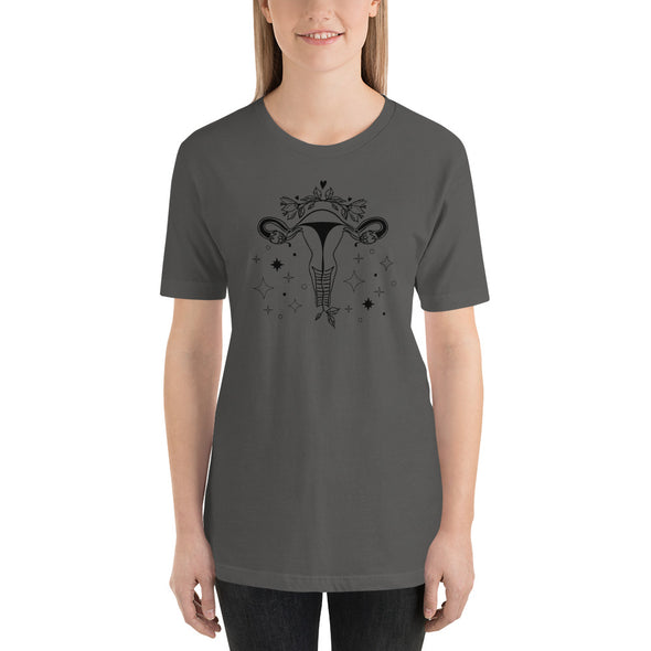 Floral Uterus T-Shirt