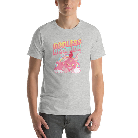 Godless Atheist Cute Pink Baphomet Shirt