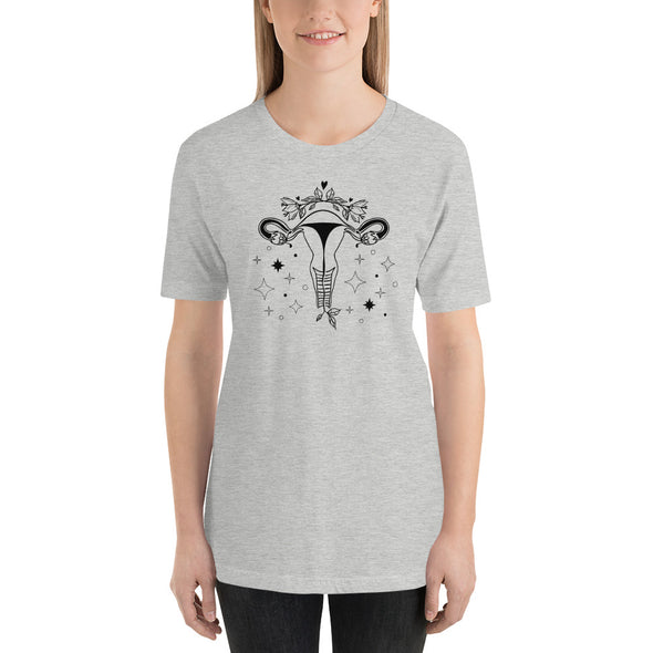 Floral Uterus T-Shirt