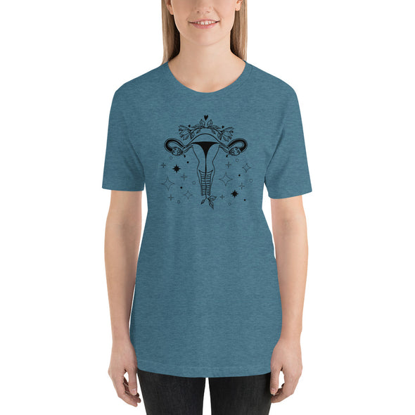 Floral Uterus T-Shirt