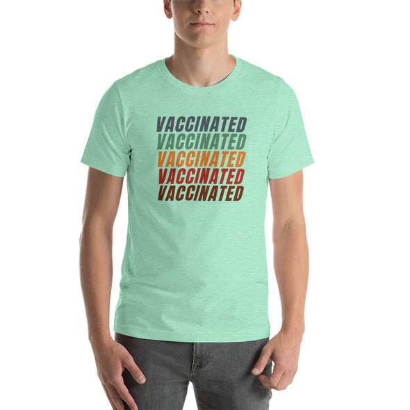 Vaccinated Shirt - Retro Autumn Colorway