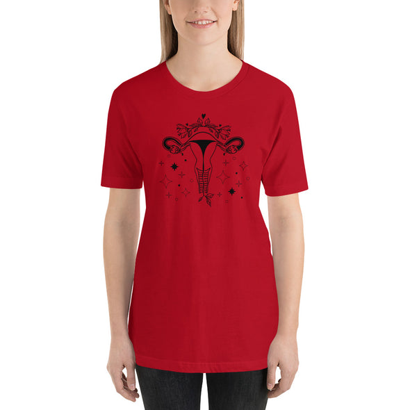 Floral Uterus T-Shirt