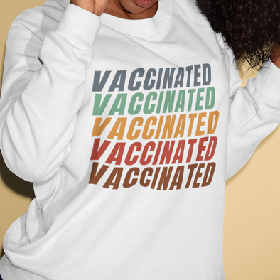Vaccinated Sweatshirt Unisex